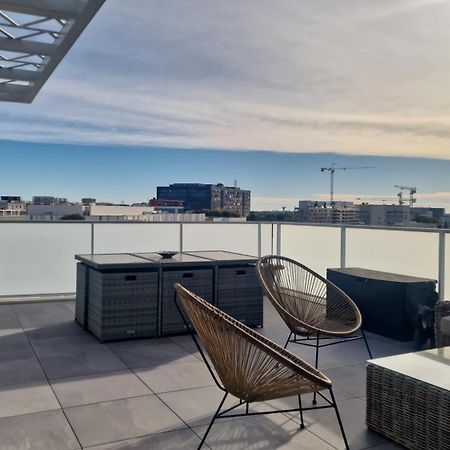 Toit-Terrasse Avec Vue Magnifique Sur Montpellier Apartment Exterior photo